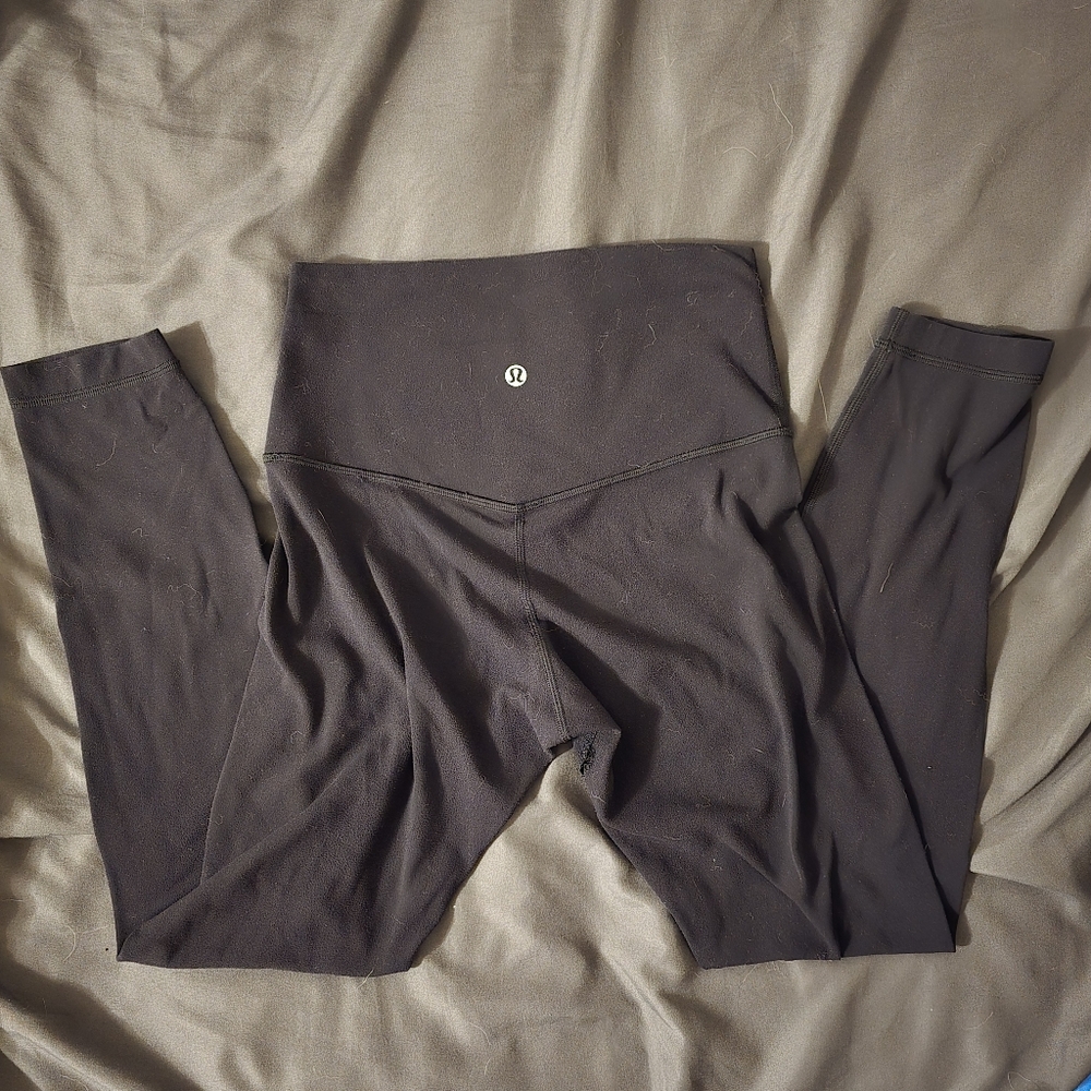 lululemon athletica Black Leggings Size 4